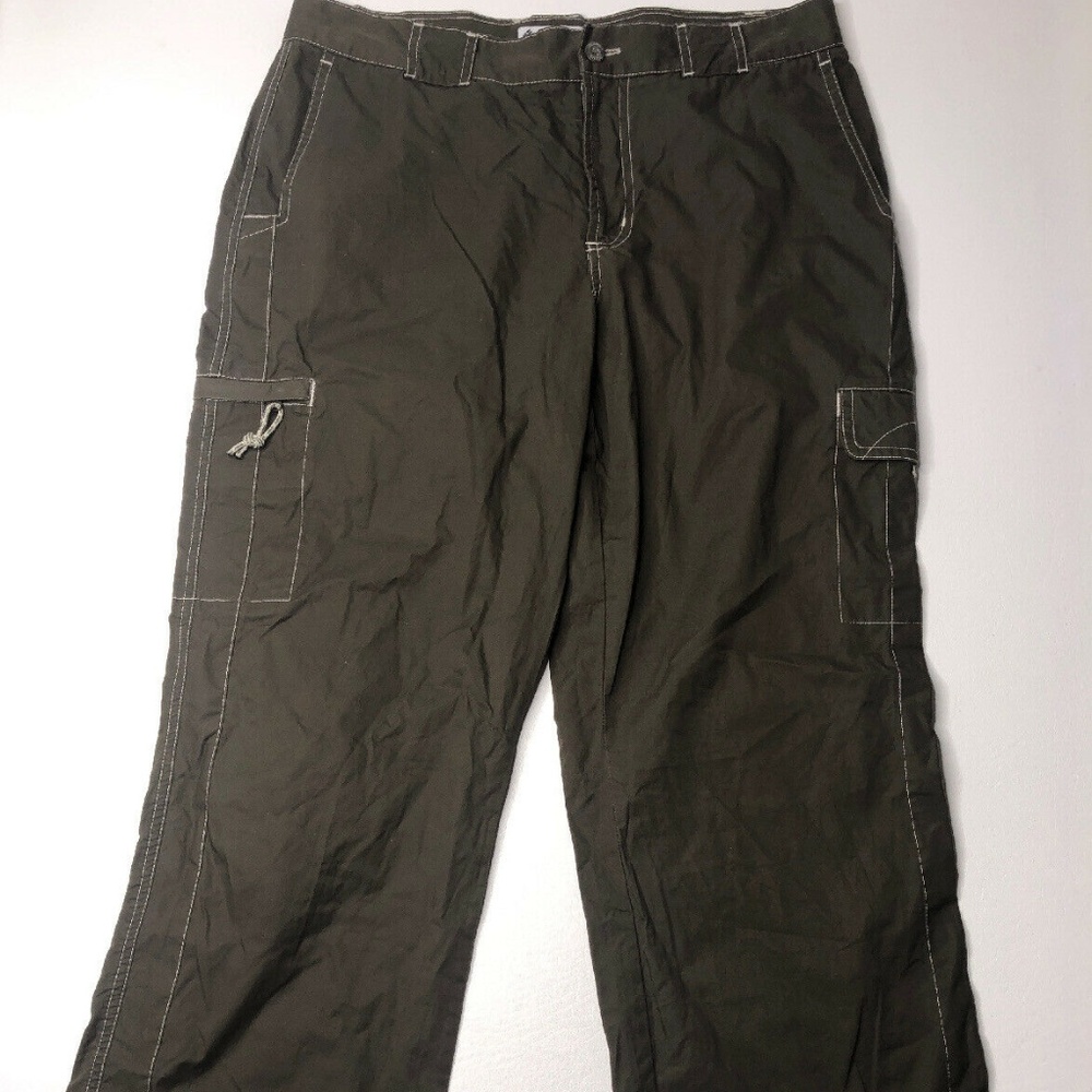 Columbia Size 10 Cargo Pants Brown Hiking Cotton